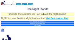 Desktop Screenshot of onenightstand1.com